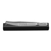 Best Volume Tweezers Serrated handle Tweezers with New Box Packing